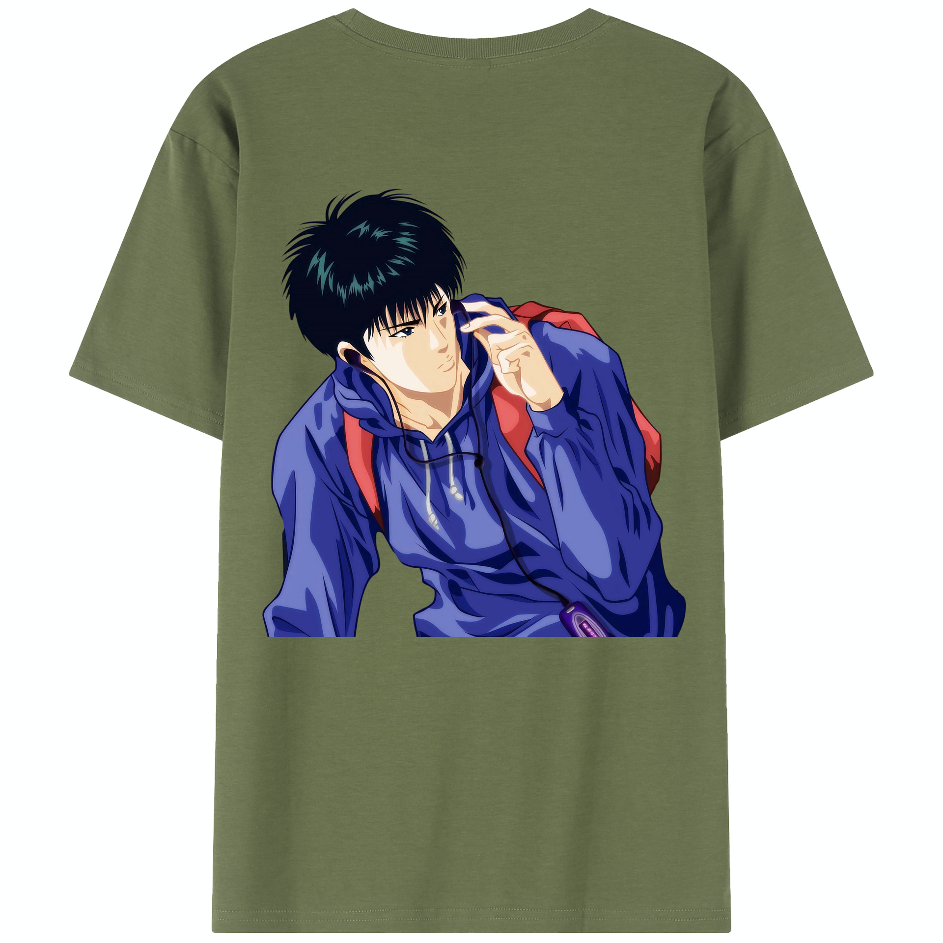 SLAM DUNK／スラムダンク 綿100％半袖Tシャツ（背面プリント）